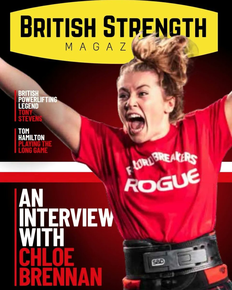 Issue 37 of British Strength Magazine is out now, featuring an interview with Dinnie Stones world record holder, <a href="/ChloeBrennanx/">Chlo</a>, and much more! Subscribe at britishstrengthmagazine.com