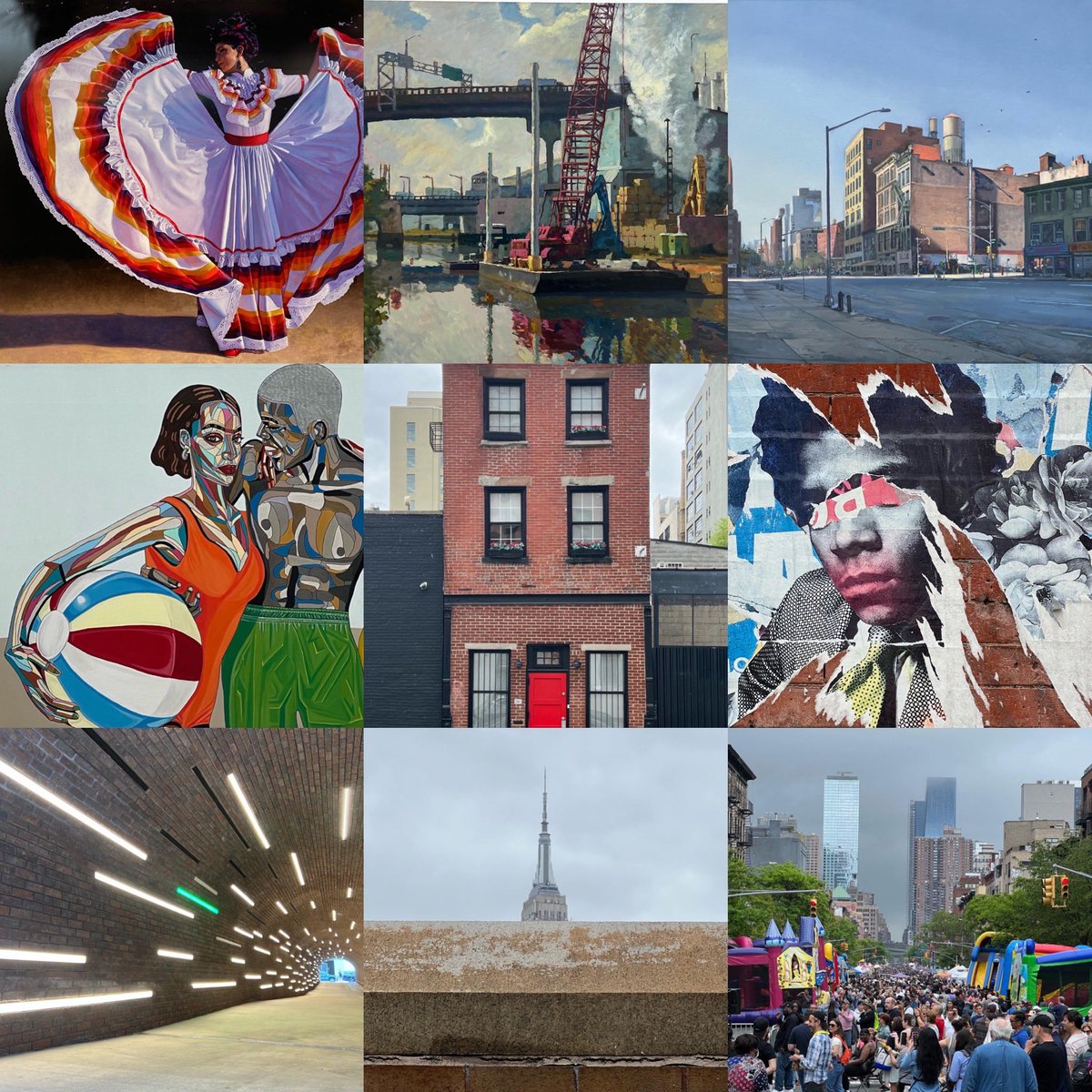 hsyee's tweet photo. My 9 favorite things seen today,
May 14, 2022 #Chelsea @nicolasvsanchez / @sugarlift; @derekbucknerart #NicholasEvansCato @georgebillisgallery #chelseaGalleries #ninthavenuefoodfestival #MyNineFaveThingsHSYee https://t.co/w2YYwMJVZN