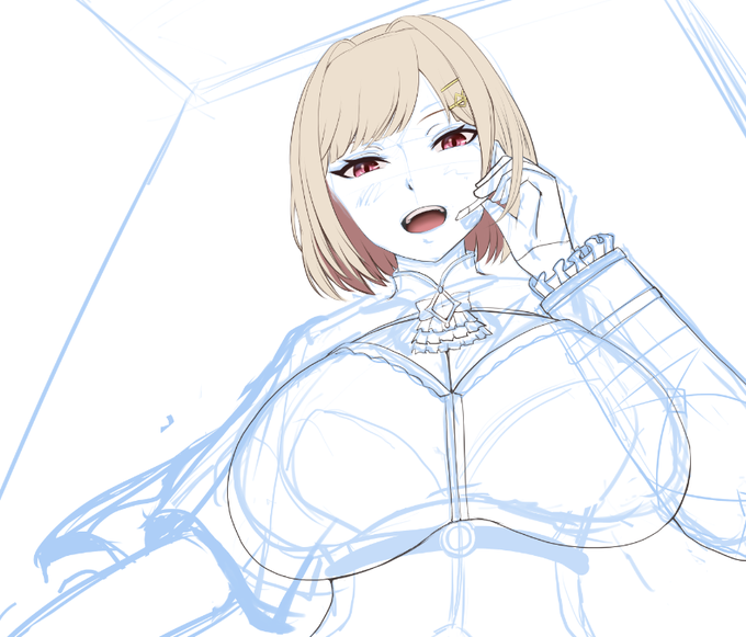 書きかけのらくがきだけがたまっていく 