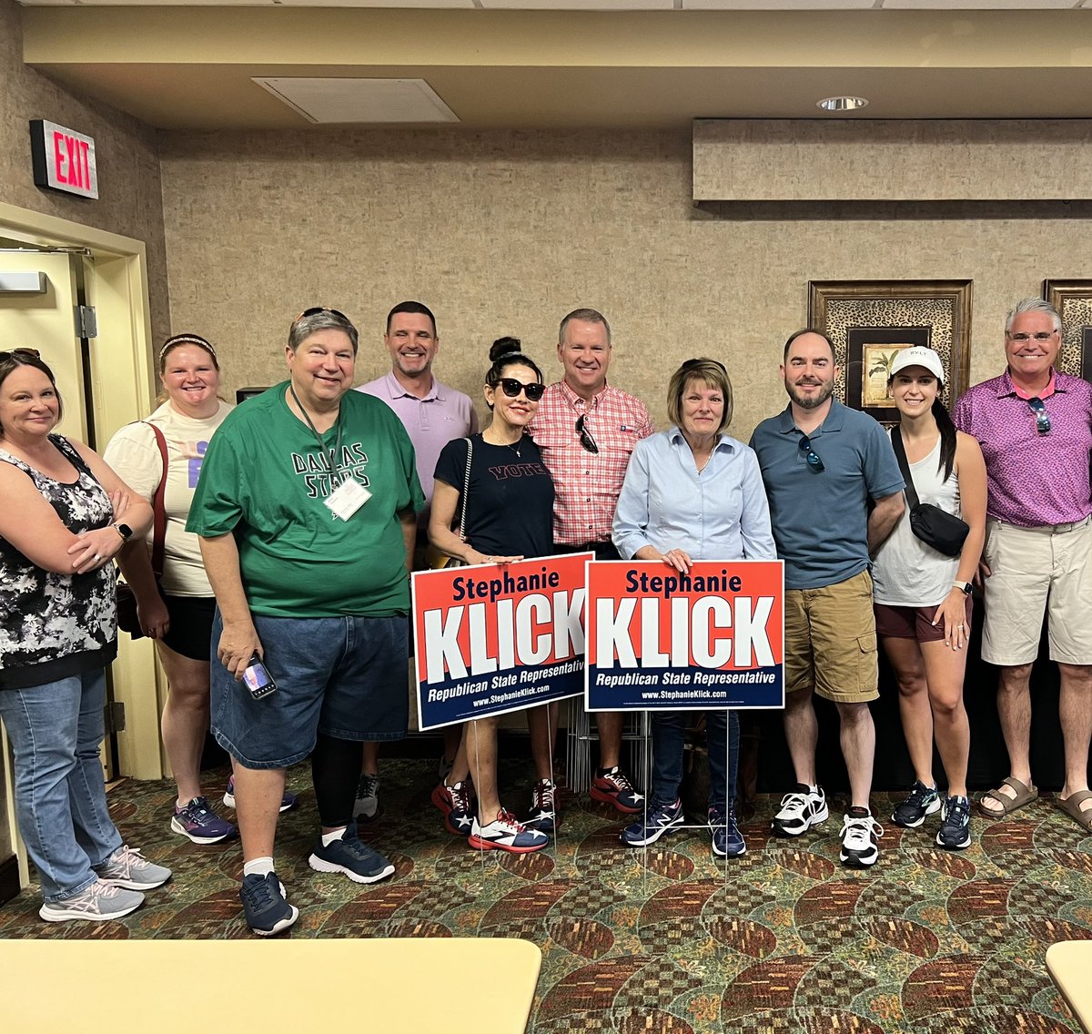 David Cook (@davidcooktexas) on Twitter photo I had a great day block walking for my friend and fellow Tarrant County colleague, Chairwoman <a href="/StephanieKlick/">Stephanie Klick</a>, with Rep. <a href="/DanHuberty/">Dan Huberty</a> and several of her enthusiastic supporters! If you know anyone who lives in House District 91, let them know Early Voting starts on Monday! #Txlege I had a great day block walking for my friend and fellow Tarrant County colleague, Chairwoman <a href="/StephanieKlick/">Stephanie Klick</a>, with Rep. <a href="/DanHuberty/">Dan Huberty</a> and several of her enthusiastic supporters! If you know anyone who lives in House District 91, let them know Early Voting starts on Monday! #Txlege