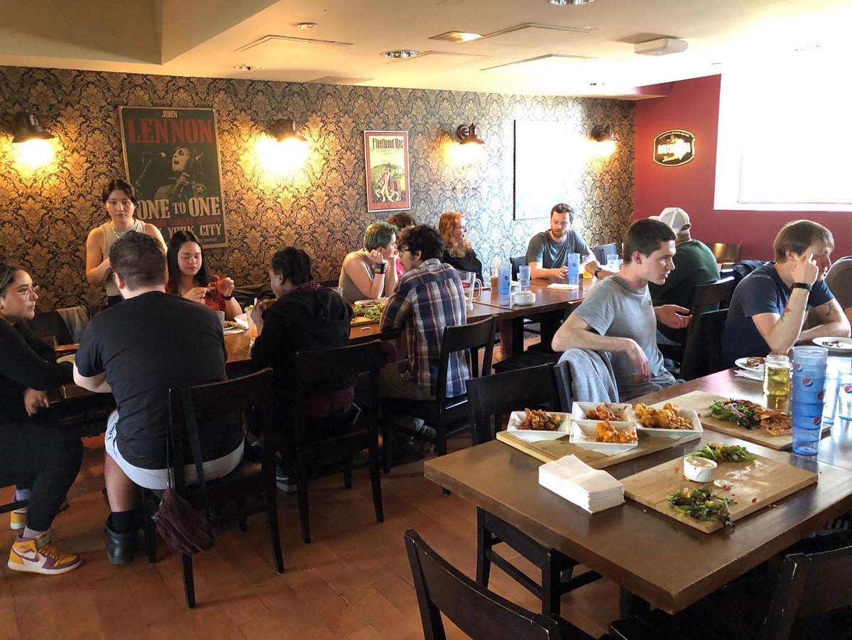 McMasterSciGSA's tweet image. Our Annual AGM was a success! Thank you to everyone who came out for a fun time :) keep an eye out for future events from the SciGSA #mcmasterscience #mcmasteruniversity