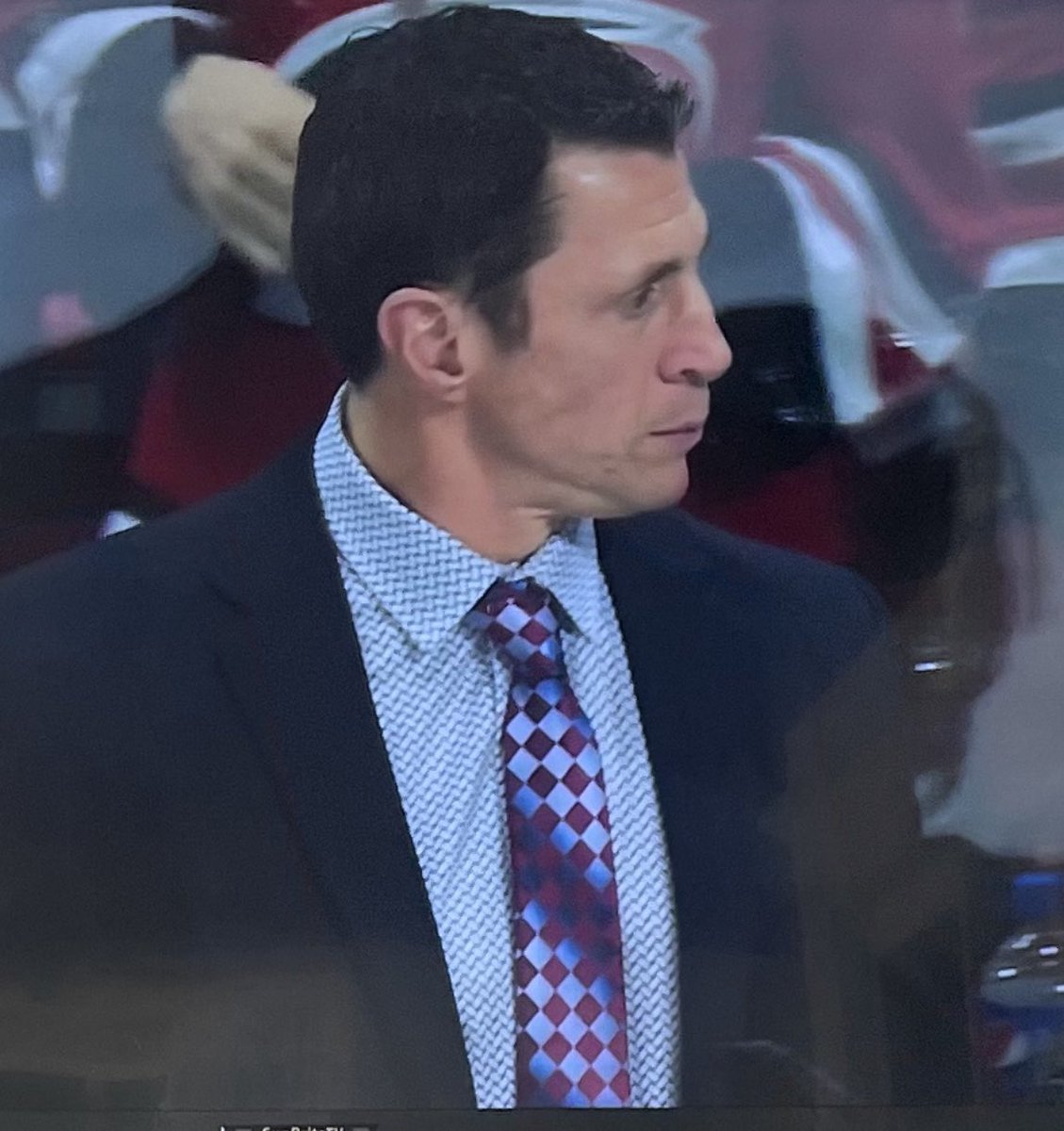 stoolpresidente's tweet photo. Looks like he should be coaching Squirts at hockeytown USA in Saugus not Game 7. https://t.co/ydZ9iUoKvM
