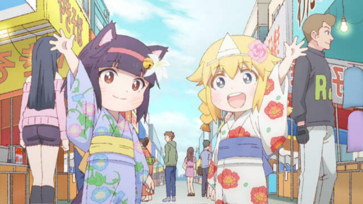 PIndoneshia's tweet photo. Shachiku-san ingin disembuhkan oleh hantu kecil Episode 7 

#プランクトンインドネシア #anime https://t.co/JUaGVtSLnx