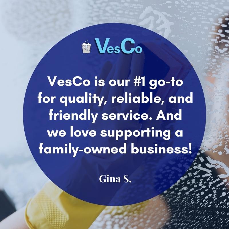 VescoCleaning's tweet photo. We love hearing from our clients! 😊 Thank you for the kind words, Gina.

Recently used our services? ⭐ Leave us a review on Google: https://t.co/dAEcpCwM1A #testimonial #reviews https://t.co/XYAIMcz4x8