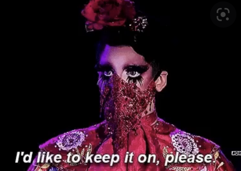 PinkNews's tweet photo. The amazing @SheldRiley serving Valentina realness #Eurovision #Eurovision2022 #ESC2022 https://t.co/Bc4e0VPUor