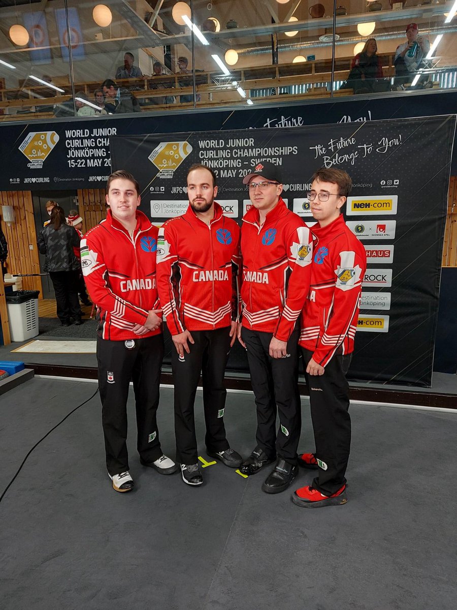 EdKrats's tweet image. That special feeling when you see your son and teammates wearing their Team Canada colours!
