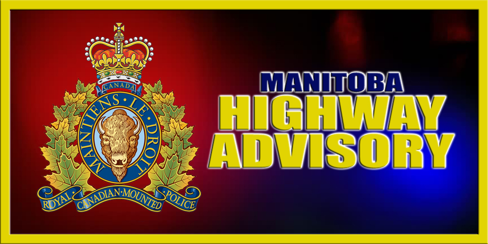 rcmpmb's tweet photo. #rcmpmb are warning travellers- DO NOT attempt to drive on #MBHwy10 near the junction of #MBHwy77 &amp; #MBHwy10 south of Mafeking as these roads/bridges are washed out &amp; may collapse. Do not drive around barricades that are in place. NEVER drive on a closed or barricaded road. https://t.co/8oxAtATOCN