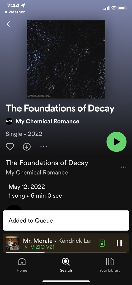 WHAT My Chemical Romance got together again to drop a song???