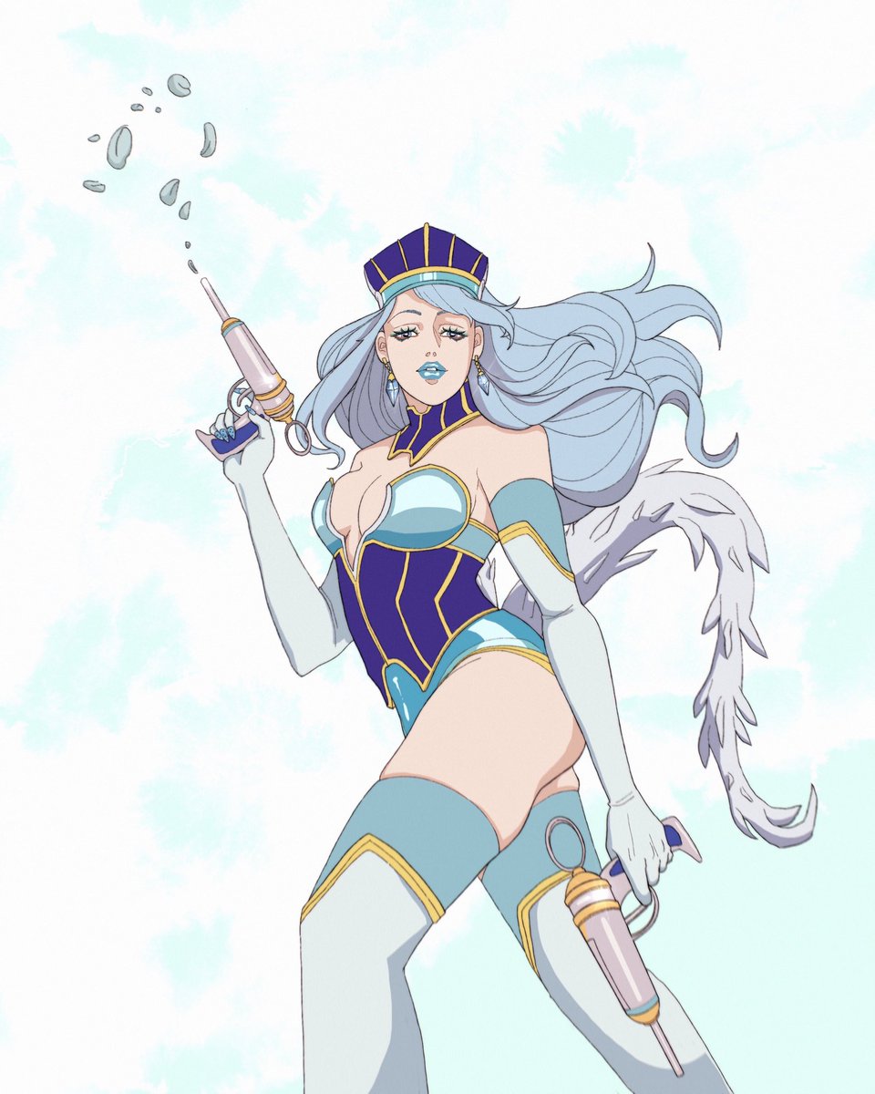 xxviiswans's tweet photo. #bluerose with #karinalyle ‘s hairstyle because i had an urge 

#tigerandbunny #TIGERandBUNNY2 https://t.co/DxyhMFJW2t