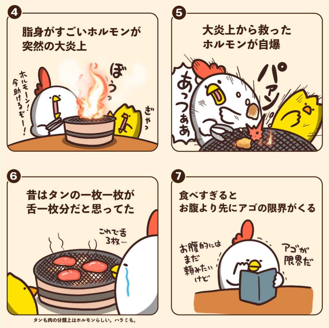 焼肉のホルモンにありがちなこと 