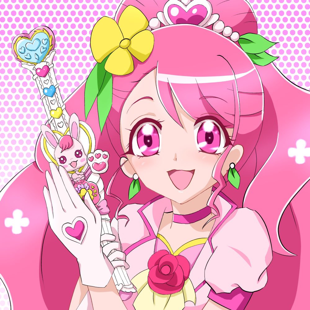大鉄神まさと Op Twitter Rt Yadon Master キュアグレースの変身シーン描きました Precure ヒープリ イラスト T Co Lccw2hnstv Twitter