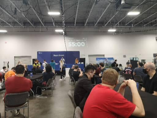 KaptainTweets's tweet photo. The best moment of the weekend for me (apart from meeting so many awesome people) was when we eagerly waited for James White to officially start this amazing event! What a pleasure to compete in this game. #fabProTour #WTRaDraft https://t.co/1b65t8L2RM