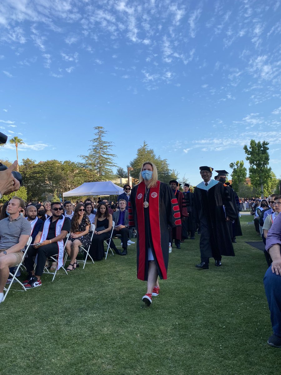 csunorthridge's tweet image. It’s beginning! #csungrad