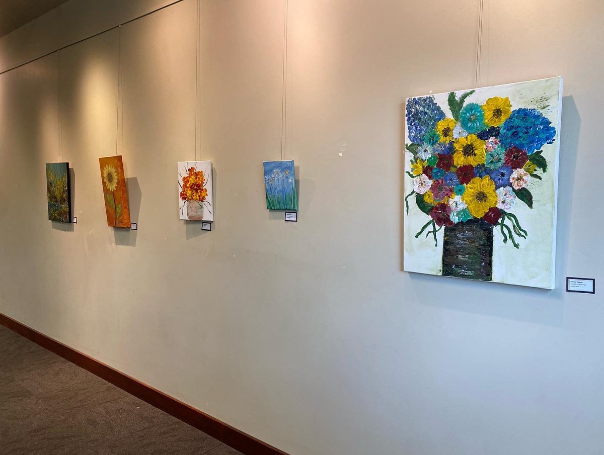 Had a great time supporting my good friend at her art exhibit. So proud of you, my friend!