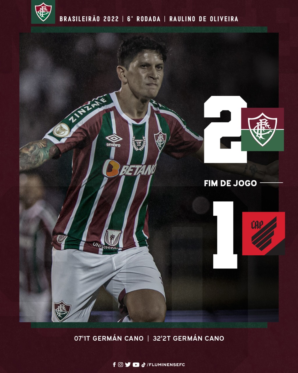 Jogo das faixas' pega fogo, Cano brilha e Fluminense vence São Paulo pelo  Brasileirão