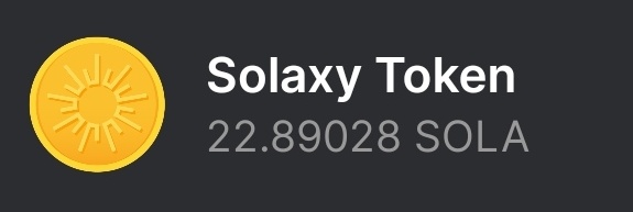 ALLONWEB3's tweet photo. Sounds Good..

#Solaxy #NFTCommunity #NFTs #StakingNFT #SolanaNFT https://t.co/usk4wx3rTU