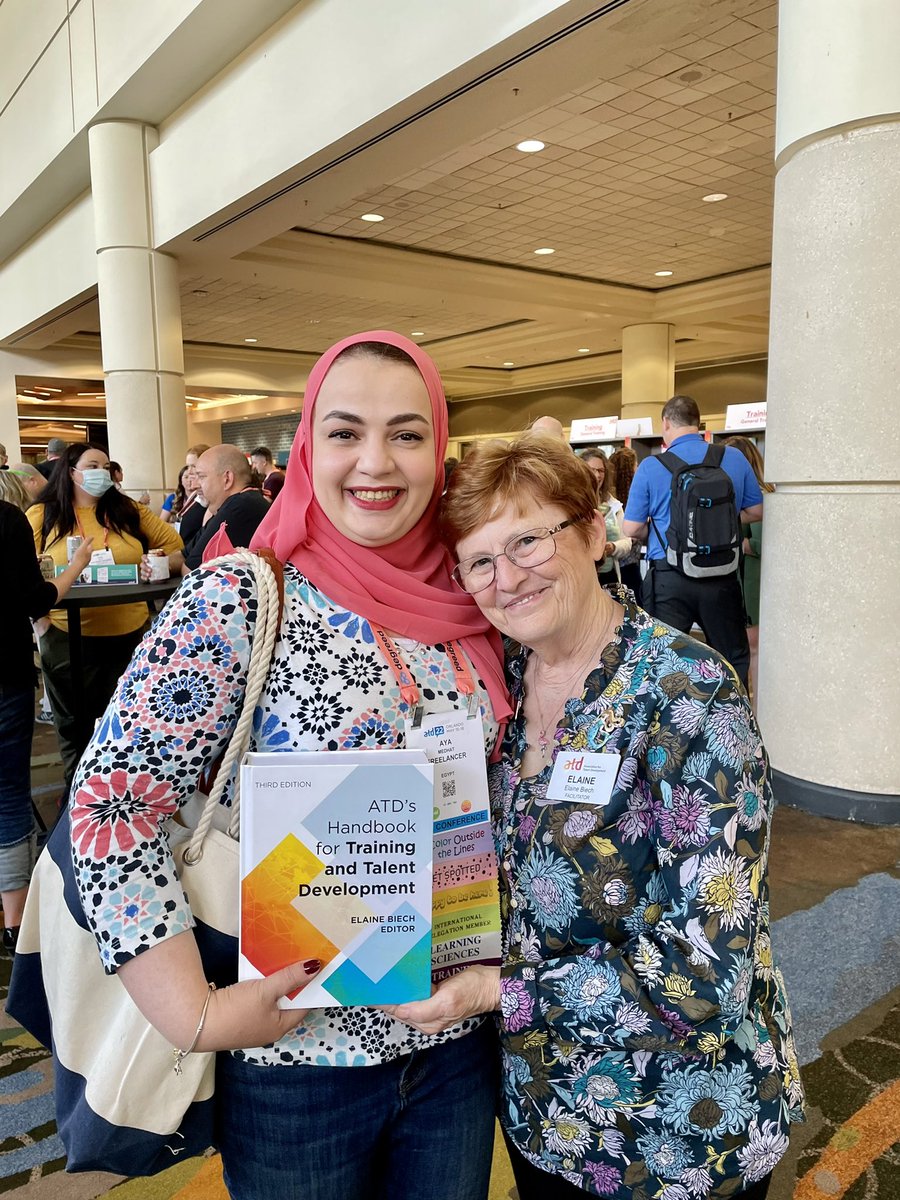 #ATD22 this is like a dream came true to me <a href="/ElaineBiech/">Elaine Biech</a> .. you are the best and am honoured to be one of your students.