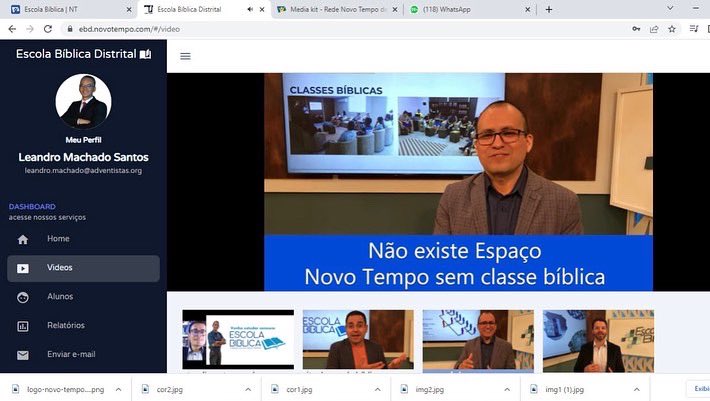 PrLeandroMacha_'s tweet photo. Escola Bíblica Novo Tempo um ministério de salvação.
Como é bom aprender constantemente com pessoas que amam a missão.
“Salvar almas deve ser a obra vitalícia de todo aquele que professa seguir a Cristo.” White
#cadaalunoumdiscipulo
#mesmoamor
#mesmamissao
#ebnt https://t.co/RYJfNRgDq7