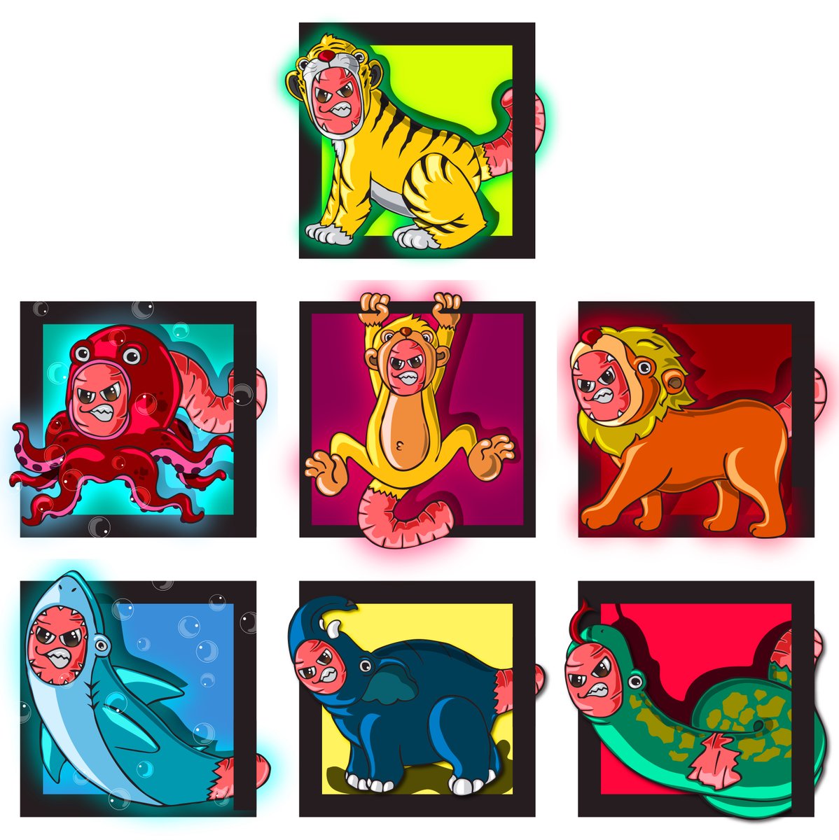 🪱New Drop Misbehave Earthworm🪱
Earthworms want to be animals.
🐶🐱🐭🐹🐰🐻🧸🐼🐻‍❄️🙈🐵🐸🐽🐷🐮🦁🐯🐨🙉🙊🐒🦍🦧🐔🐧🐦🐤🦒🦓🐴🐗🦝🦊🐺🐥🐣🦌🦥🦦🦫🦄🐛🐛🦋
🔽
crypto.com/nft/collection…

#NFT #NFTTHAILAND #Cryptocom