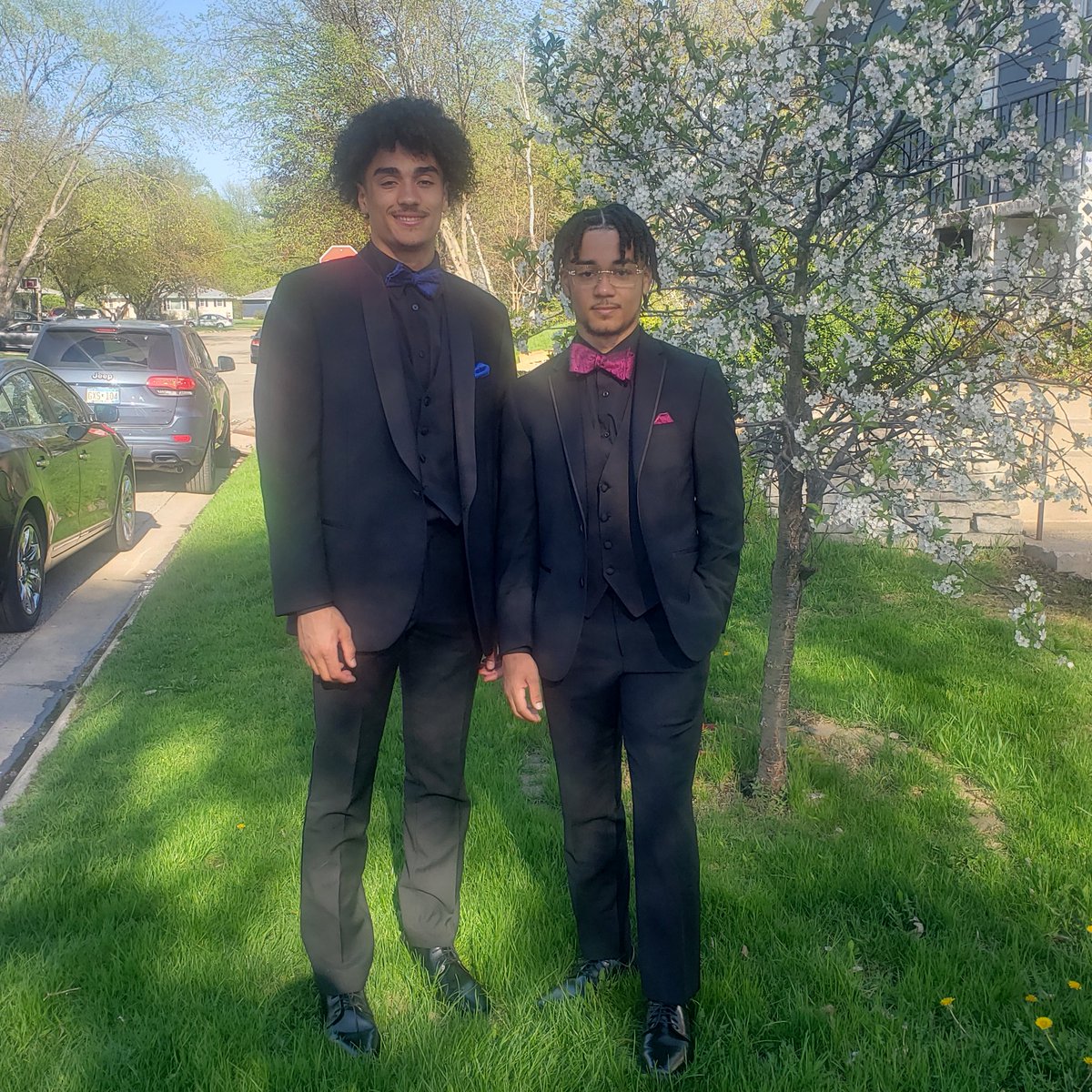 Cooper Prom 2022. These young men clean up well. 💙🧡