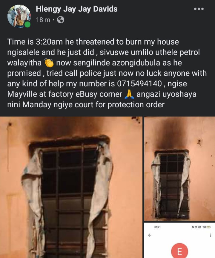 iamtarget_sa's tweet photo. ngaze ngabhlungu emoyeni 💔 The @SAPoliceService has failed this young lady, she has tried reporting to the police in Cator Manor several times but getting no help,u can check the whole story on her video from her FB timeline.

#IsMacGWrong
Adv Teffo
Nhlanhla
UKZN
Bonang
Londie https://t.co/wfNC7V7QYR
