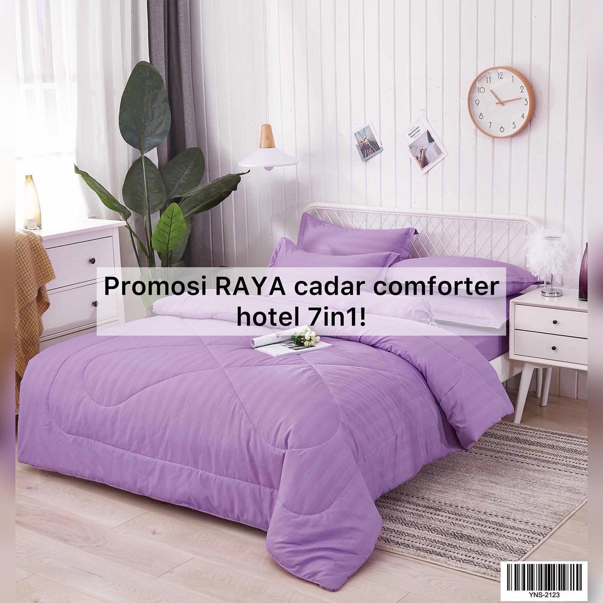 ChipstoreMy's tweet photo. ❗️✨Promosi RAYA cadar comforter hotel 7in1 sehingga 31.05.21✨❗️

Queen | King

Harga promo termasuk postage: 

RM85.00sm | RM95.00ss https://t.co/Emzs2kgWvV