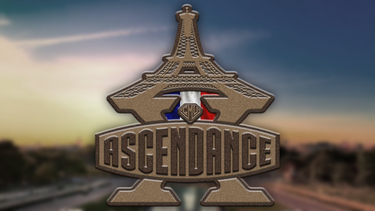 OfficialCMV_'s tweet photo. Was gonna wait until after Point Break as that will begin our Road to Ascendance X, but after staring at this masterpiece all day, I could deprive you all no longer! Coming to us live from the birthplace of pro wrestling; Paris, France! Made by the incredible @TheWildCatBJ #CMV https://t.co/Nvranjbh8j