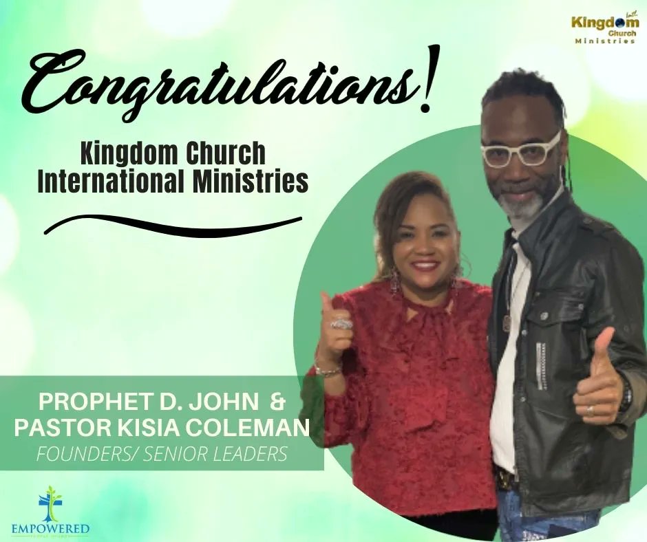 kishknows's tweet photo. Congratulations, Prophet D. John and Pastor Kisia Coleman! https://t.co/JXfFVjRLhu