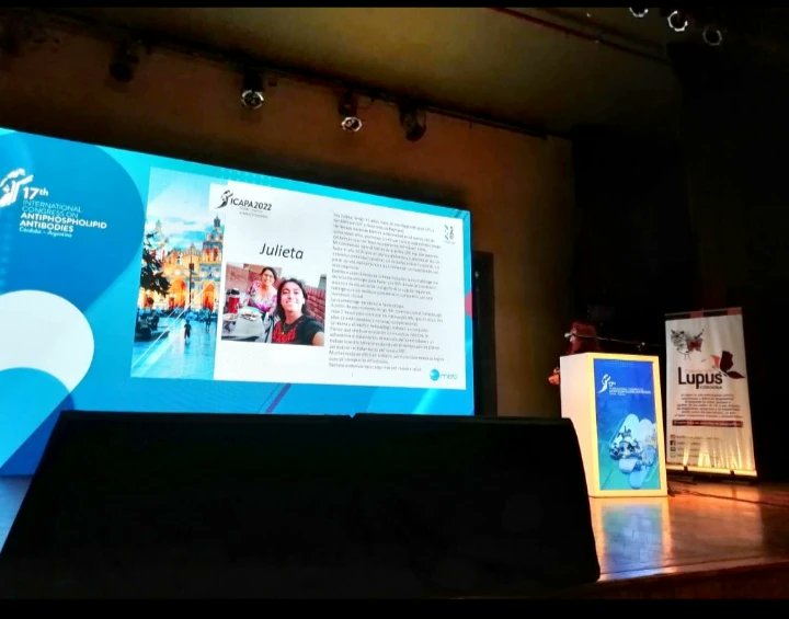 LupusCordoba's tweet image. Muchas gracias a la Dra. Paula Alba, Dra. Alejandra Babini, Dra. Maria Alicia Lázaro por tan importante invitación de participar en la Reunión para pacientes, en marco del Congreso Internacional de Anticuerpos Antifosfolipidos  - ICAPA 2022.