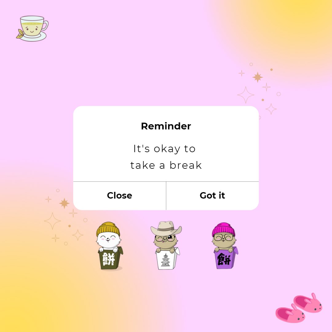 ricecakebox's tweet photo. ✨Needed, after this week. ✨

It was a tough one, but keep your chin up. 🤍

#Mentalhealth #cryptocurrecy #cryptocurrencies #nftart #NFTArts #stockmarketcrash #rcbox https://t.co/b8KjMIHxRi