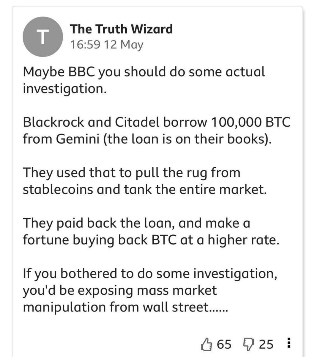 EthereumKing's tweet photo. It’s all smoke and mirrors 🪞💨 

#crypto #luna #LUNAUSDT #lunaterra #bitcoin https://t.co/X6KJYsvIaO