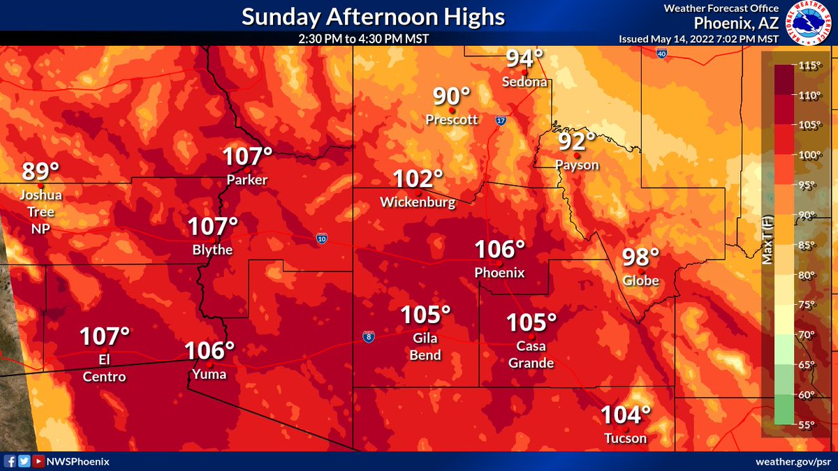 NWS Phoenix tweet media