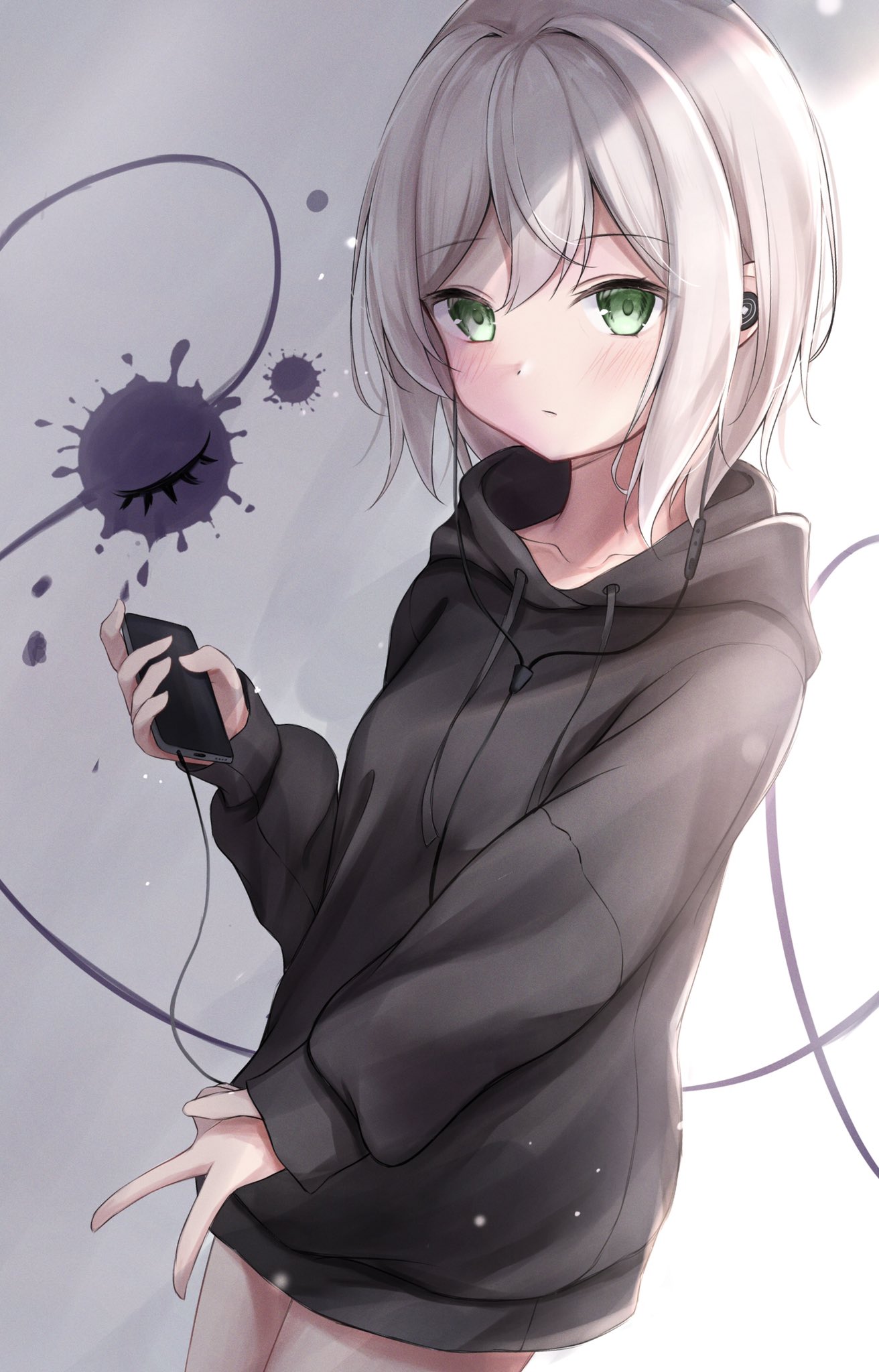 ひれ パーカーこいし 東方project 古明地こいし イラスト T Co 3lkr0ri8zq Twitter