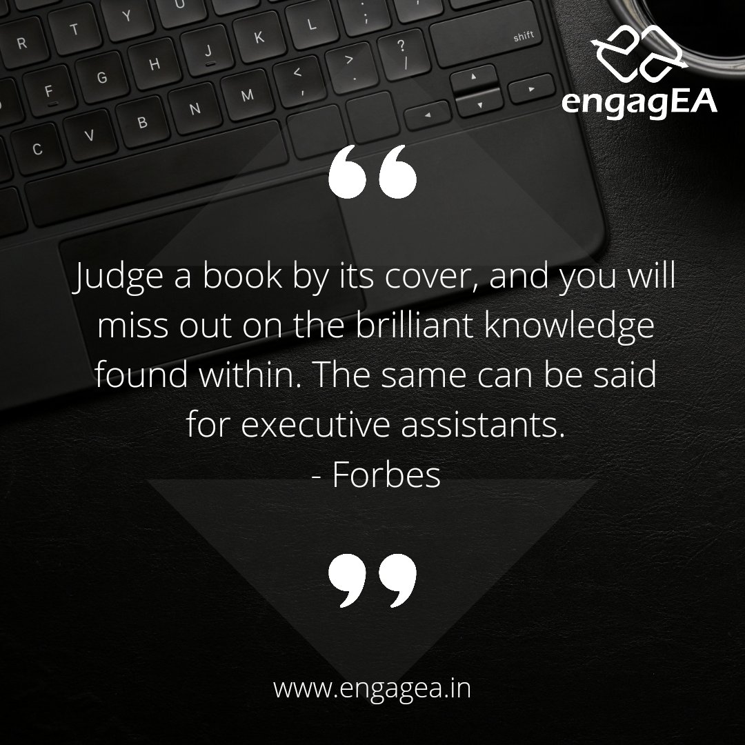 EaEngag's tweet photo. Too many people classify them solely as schedulers, approvers and organizers. But in fact Executive Assistant has a vital role in the success of their department.
.
.
.
.
#executiveassistant #ea #marketing #engagea #role #forbes #qotd #qoute #qouteoftheday #qouteoftheweek https://t.co/zqTNdu6DK8
