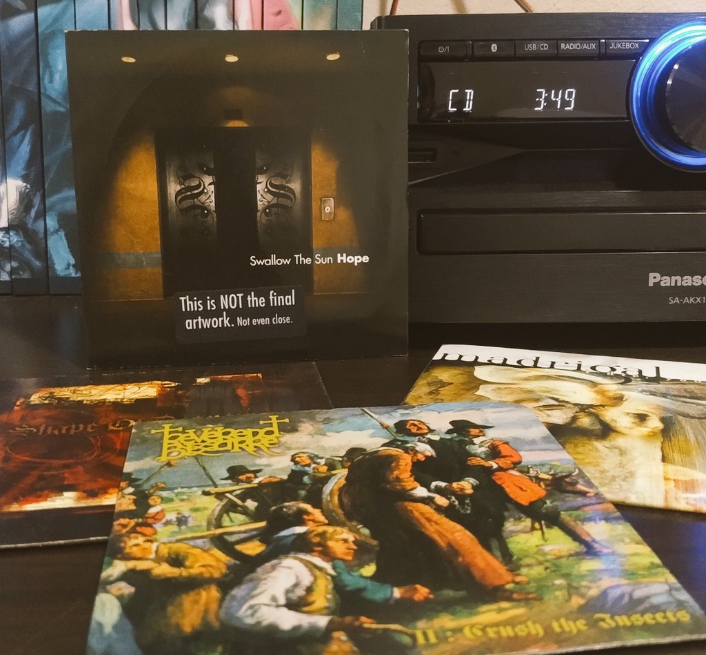 filipesouzarj's tweet image. Fechando o sabbathdoom com #Swallowthesun #Madrigal #ShapeofDespair #ReverendBizarre