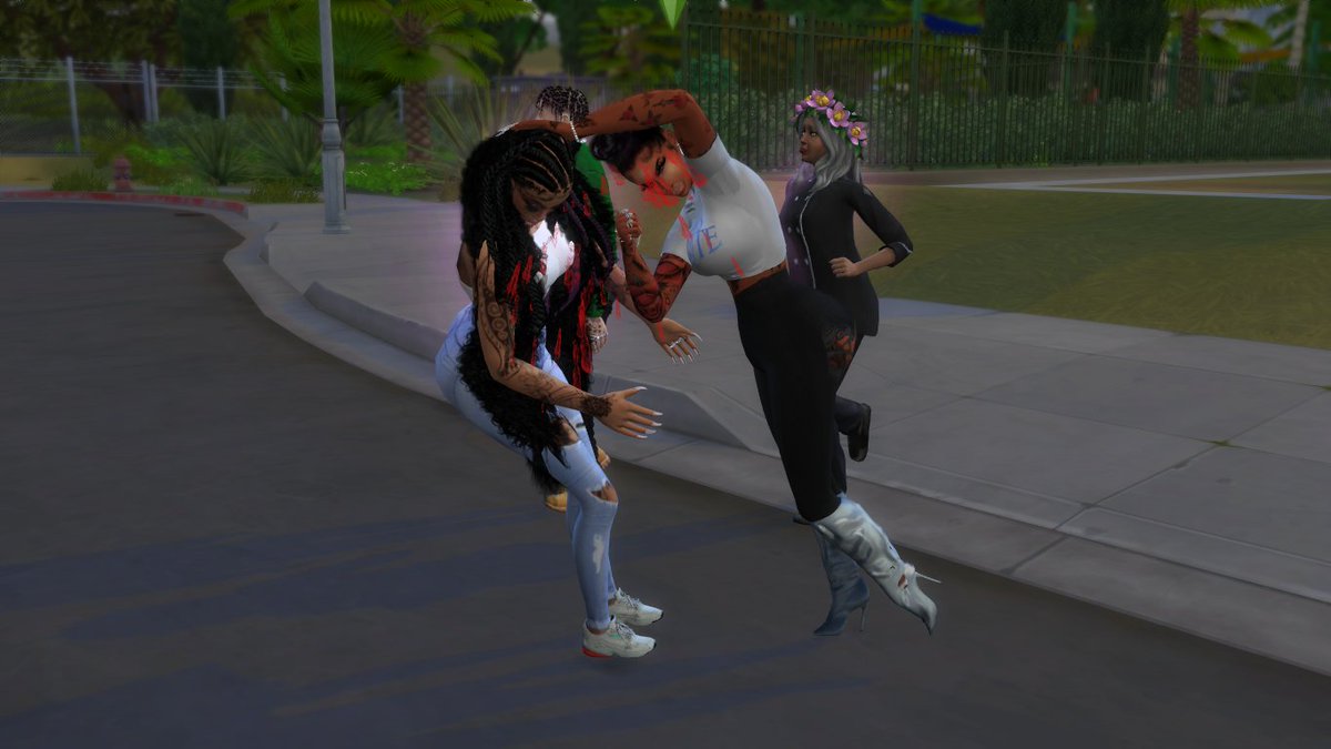 PrettyReaper93's tweet photo. Caught that h*oe too!!!! #TheSims4 #ModTheSims4 #CC #ExtremeViolenceMod #UrbansimsSeries #UrbanSimsDrama https://t.co/zWZUCkfjTp