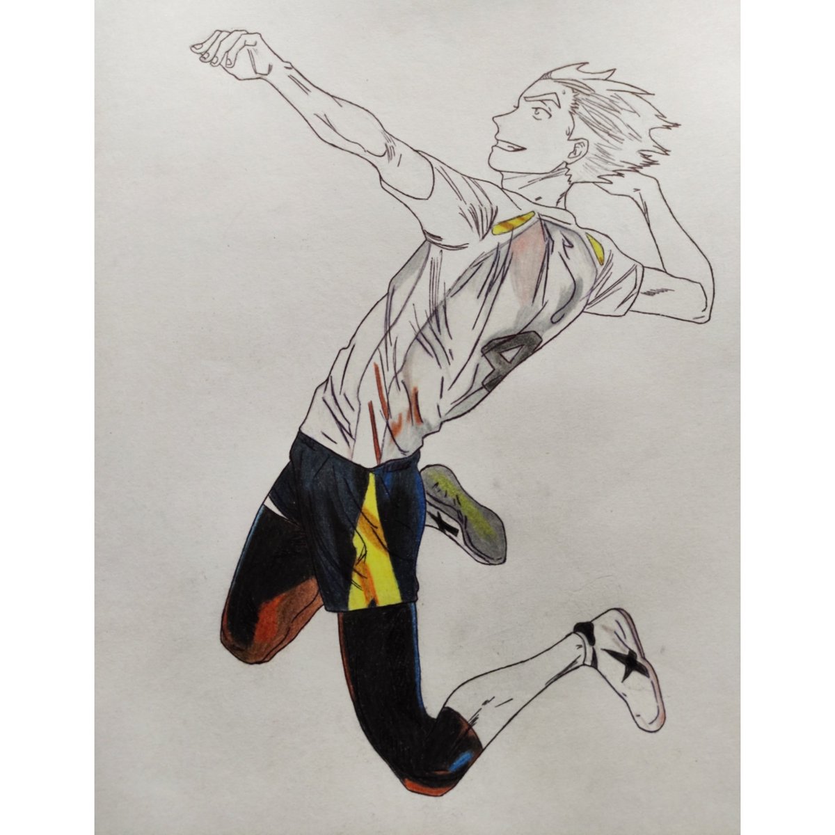 andyqueen_art's tweet photo. 🎨 C O L O R I N G 🎨
🏐Bokuto Koutaro of Furokodani from Haikyuu

#traditionalart #artist #fanart #haikyuu #haikyuufanart #bokuto #furokodani #bokutokoutarou #bokutofanart #dibujotradicional #animeart #mangaart #artetradicional #artwork https://t.co/zp80L9Fa6F