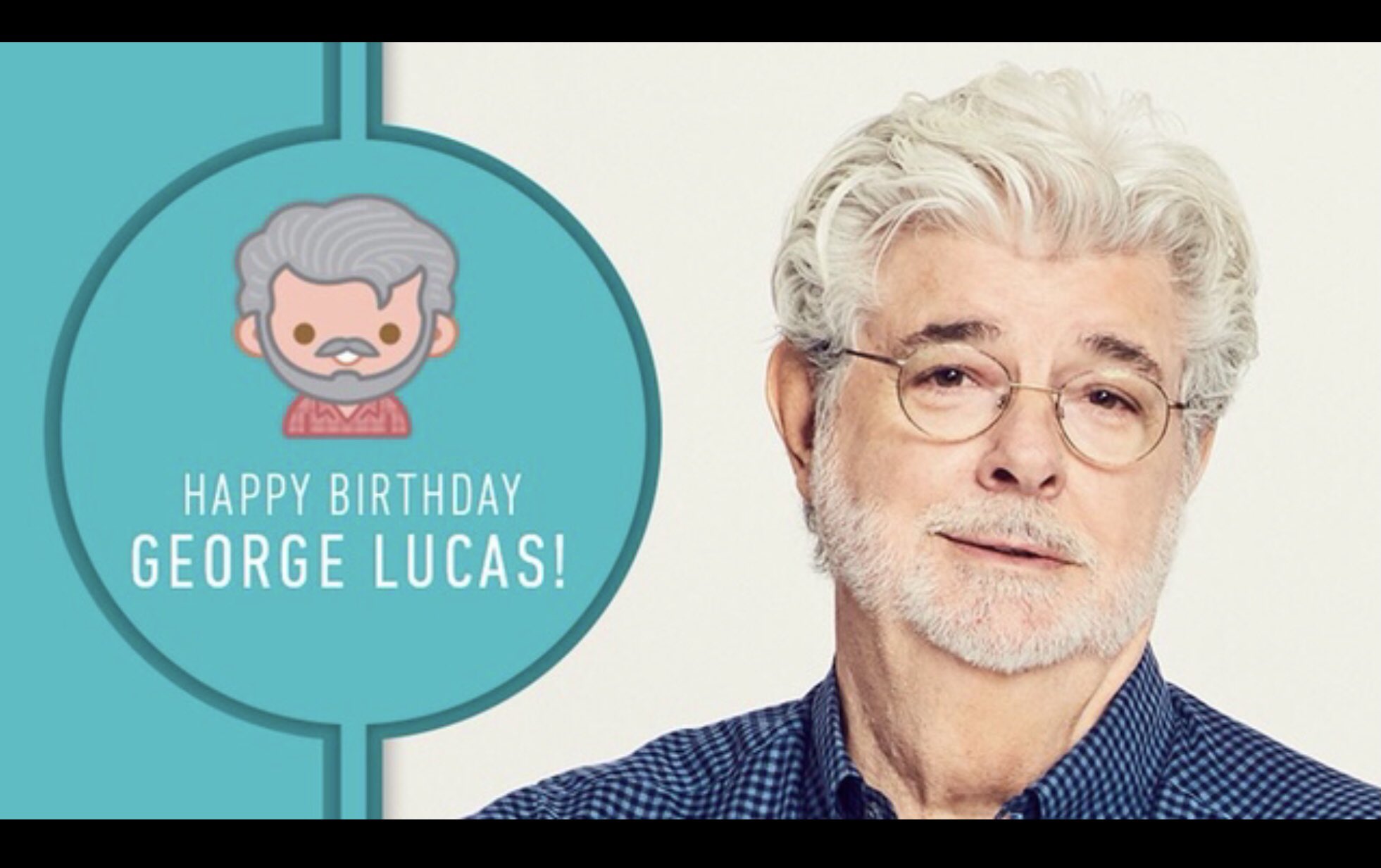 Happy birthday to George Lucas! 