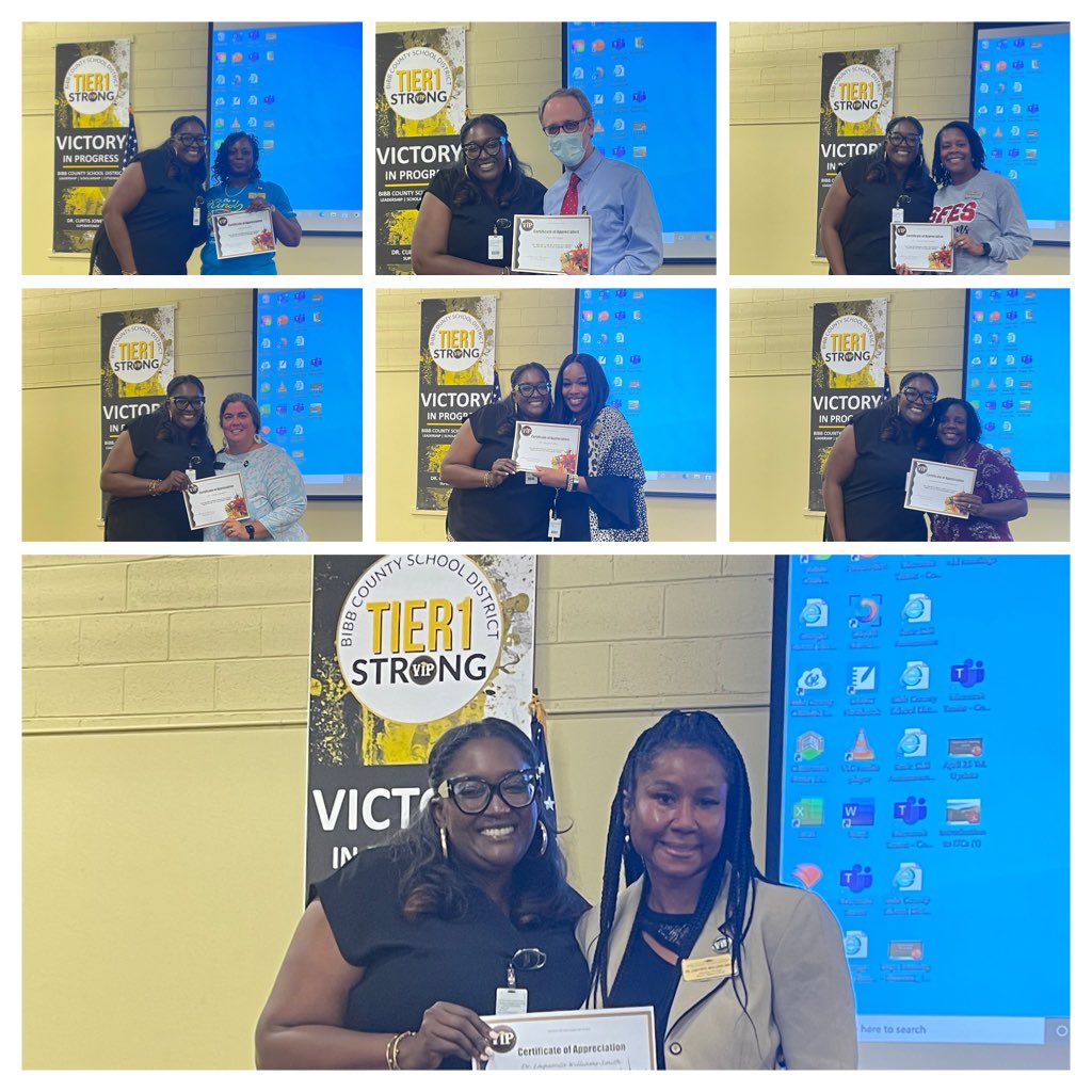 A special thanks to all the BCSD <a href="/BibbSchools/">Bibb County Schools</a> employees who served as Priority Coaches to assist our VIP Leaders Academy participants on their action research!  You are greatly appreciated! #BibbVIP