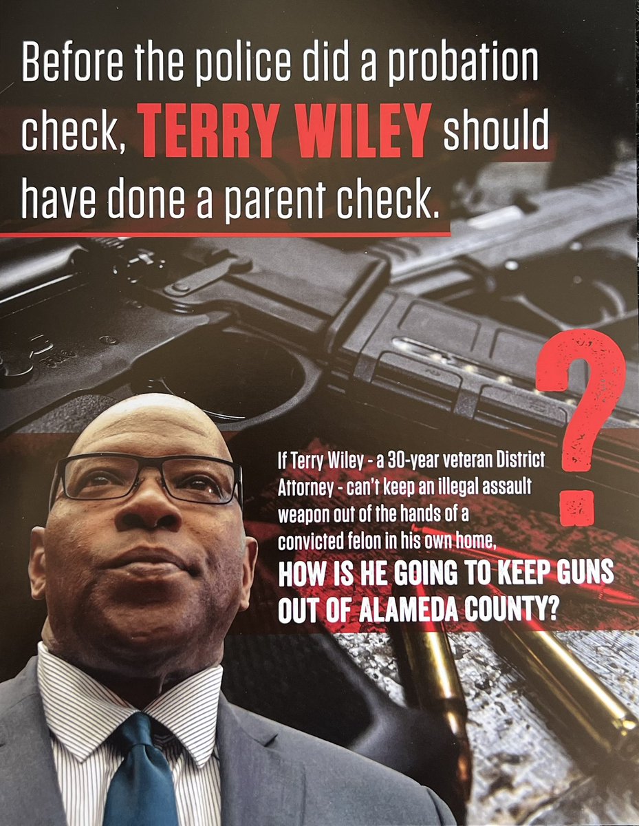 QueerSpawn's tweet photo. Whoa.. #alamtg. Anybody else get this mailer today? This is the explosive. The two people who work in the DAs office are shredding eachother. The whole thing is horrible. Kids should be off limits. #alcoda  this is why I am voting for @PPriceCares . Stay classy ya’ll. https://t.co/zkA1bZH0CA