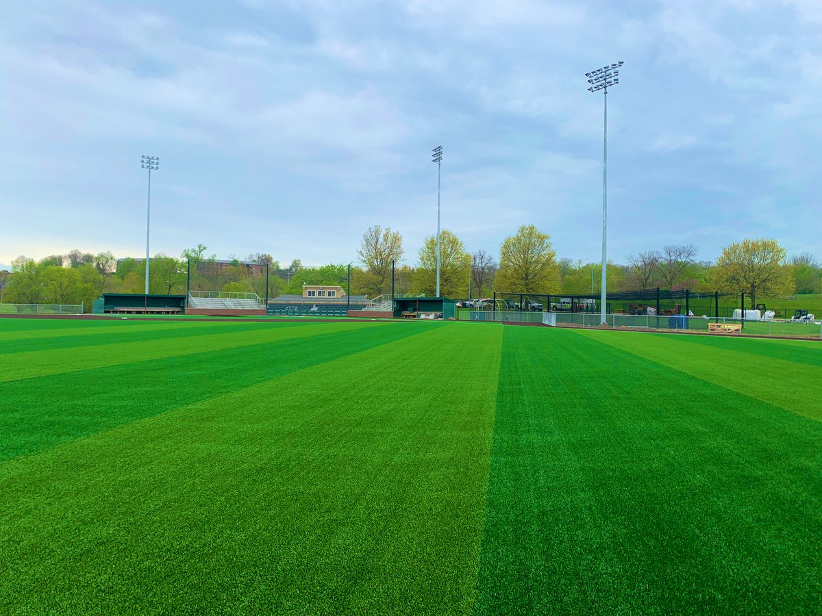 Full Field Turf ✅
Big League Wall ✅
3 Mound Bullpen ✅
3 Massive Cages ✅
Lights ✅
Stadium Style Seating ✅

What a Facility we have here at William Jewell! On top of all that, this amazing field is right on campus