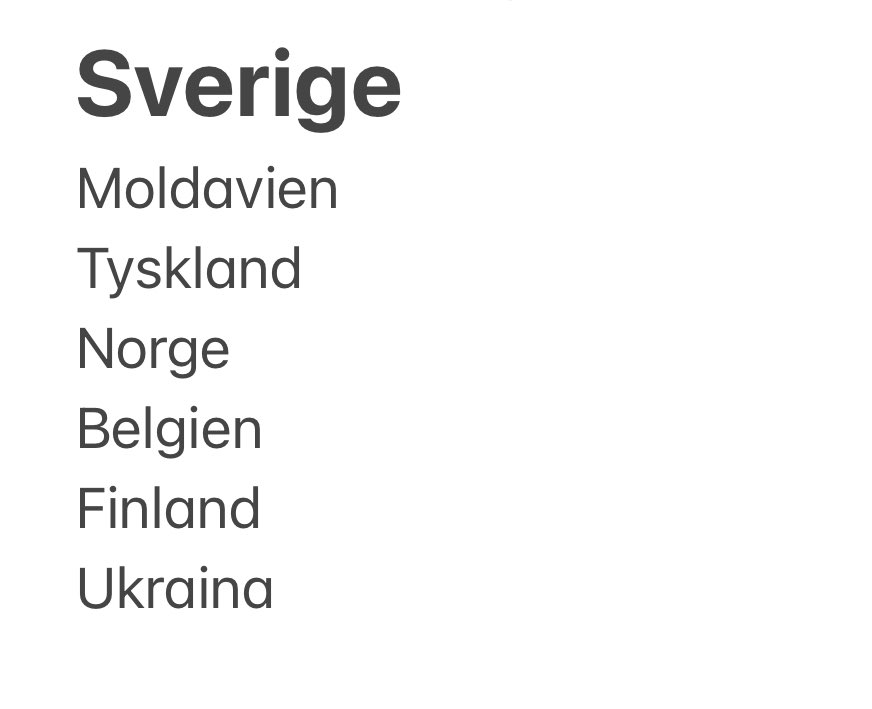 Vi säger så.. 🥳 #toppsju #Eurovision