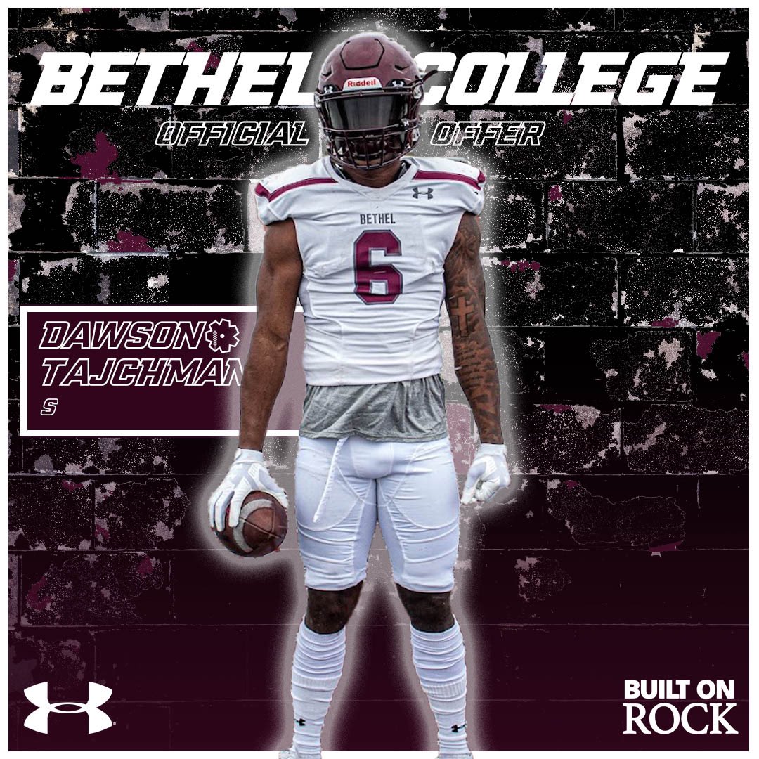 Honored to have received my first offer to play football at Bethel! <a href="/Threshers_FB/">Bethel College FB</a> @CoachGrider_BC <a href="/CoachStokesBC/">AB Stokes</a>