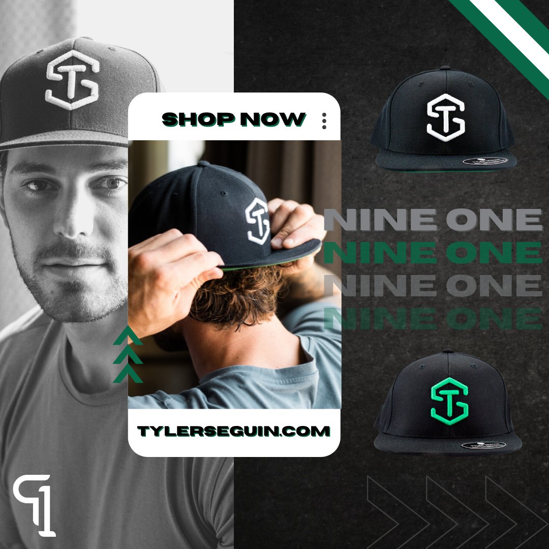 tsnineone's tweet photo. Whether you’re in the gym, the rink or out on the town, the TS91 Classic Snapback is the perfect accessory to wear around. 

Grab yours at the 🔗 in the bio.

@tseguin92 

#NINEONE #91 https://t.co/lK03WMt7Qq