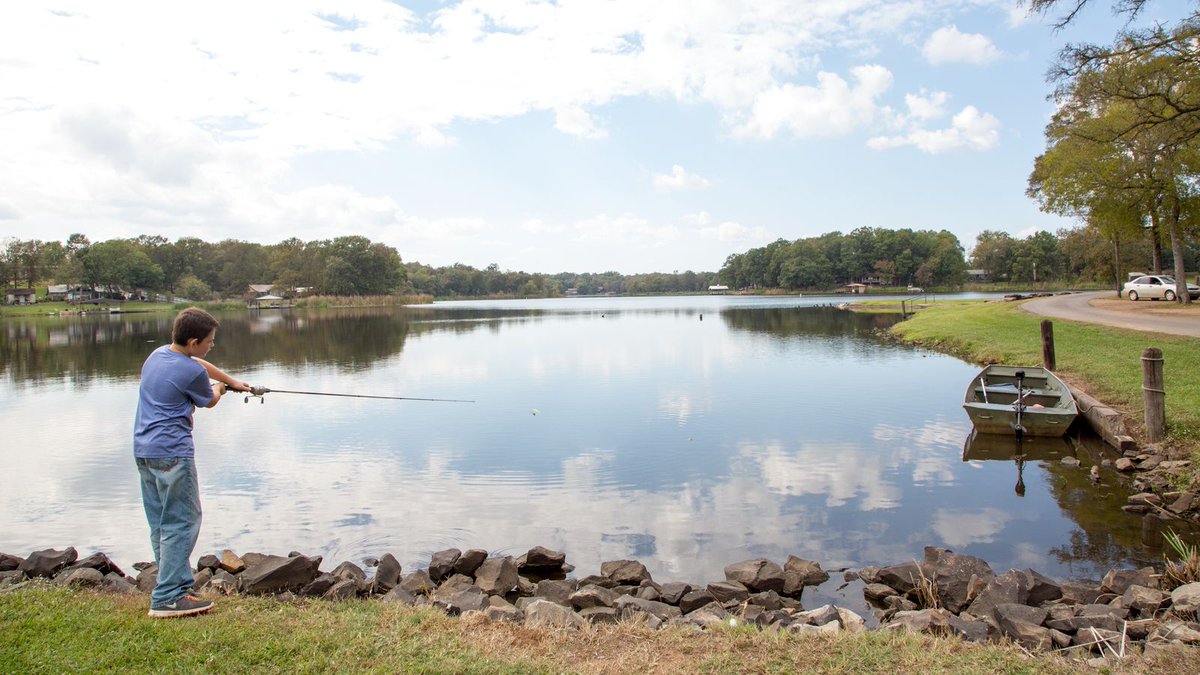 OKTourismWorks's tweet photo. Are you ready to tackle the Oklahoma Fishing Trail's Grand Slam Challenge? Catch five select species of fish at 40+ #Oklahoma rivers and lakes on the trail to receive an exclusive decal! Where are you casting your line first? https://t.co/tZ8q83kwhS #FishInOK https://t.co/EzjOG88gYJ