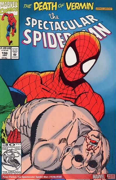 Peter Parker, the Spectacular Spider-Man (1976) #196 published 1/1993
https://t.co/Jn0B0dDkzo https://t.co/OmTLqtIsnr