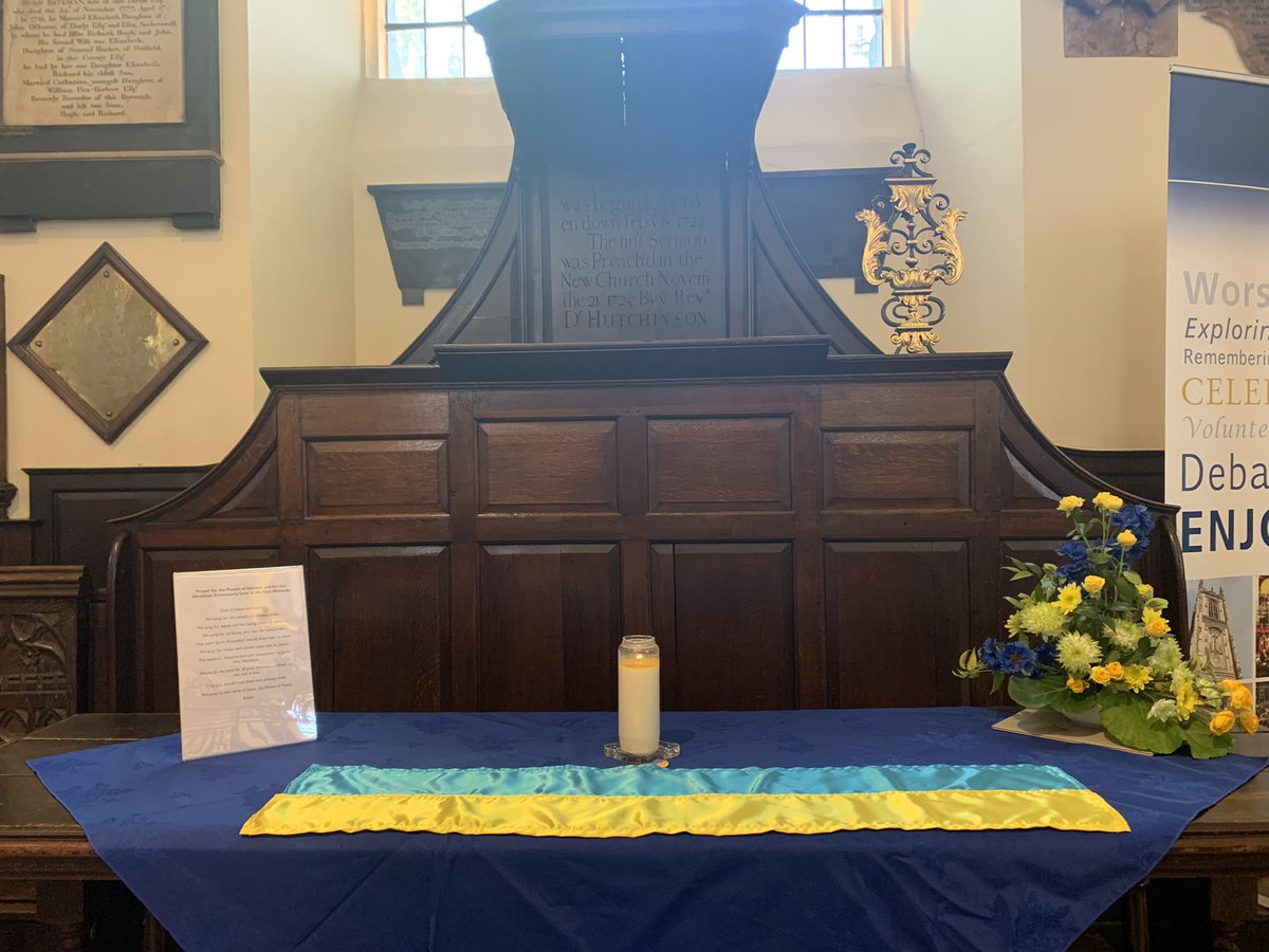 levitpr's tweet image. The Cathedral Church of All Saints Derby, better known as #Derby Cathedral 🇬🇧 supports #Ukraine 🇺🇦and our people in these difficult times 🙏 #StandWithUkraine
