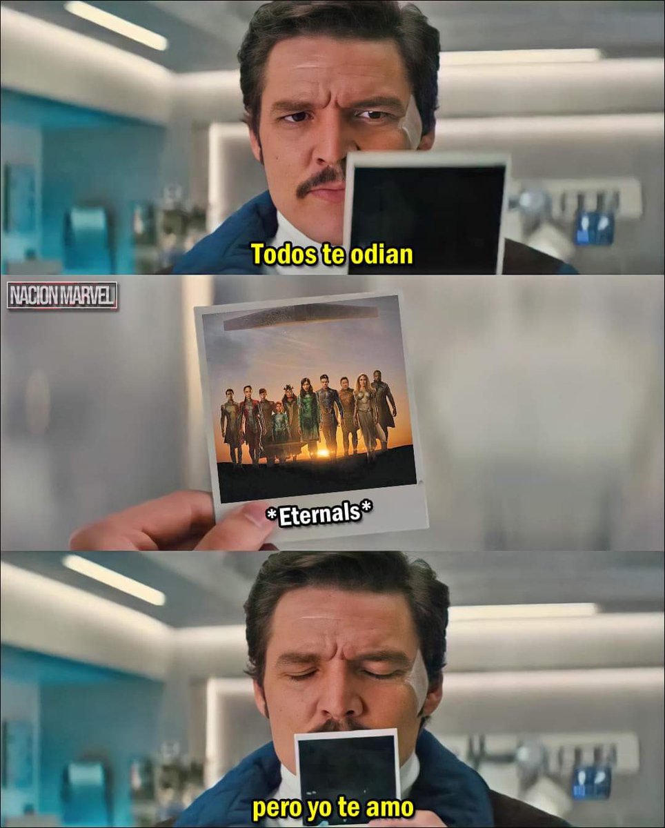 nacionmarvel's tweet photo. Eternals es una de las películas más decentes que ha hecho el UCM. No merecía todo el hate que recibió. https://t.co/AcKxjqdJSn