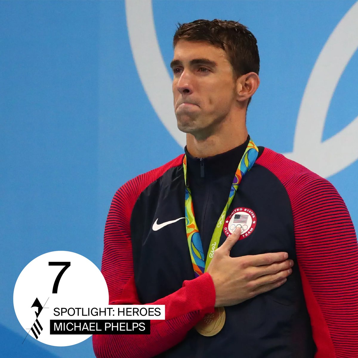 PreaknessStakes's tweet photo. Leading up to #Preakness147 we're shining a spotlight on 47 people, places & moments that make Preakness #SecondToNone & #Baltimore1ST. Spotlight 7 shines on Olympic athlete @MichaelPhelps. The most decorated Olympian of all time was born right here in Baltimore. #Spotlight47 https://t.co/Ox69G3mZ8u