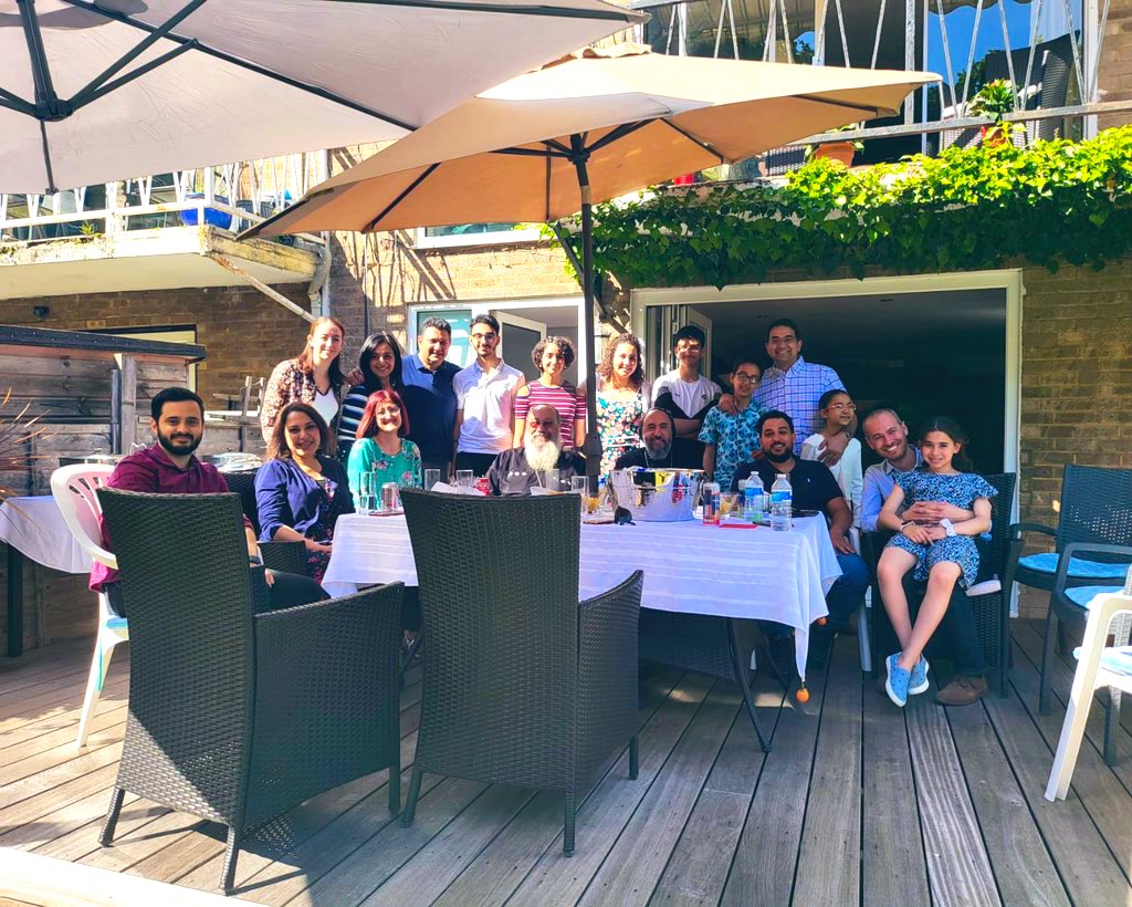 A joyful social gathering for our incredibly gifted and dedicated Diocesan Digital Group today to share fellowship and thank them for all they have done in keeping <a href="/CopticDiocese/">Coptic Orthodox Diocese of London</a> connected over the past two years, during which they have facilitated ~10,000 online hours per month.